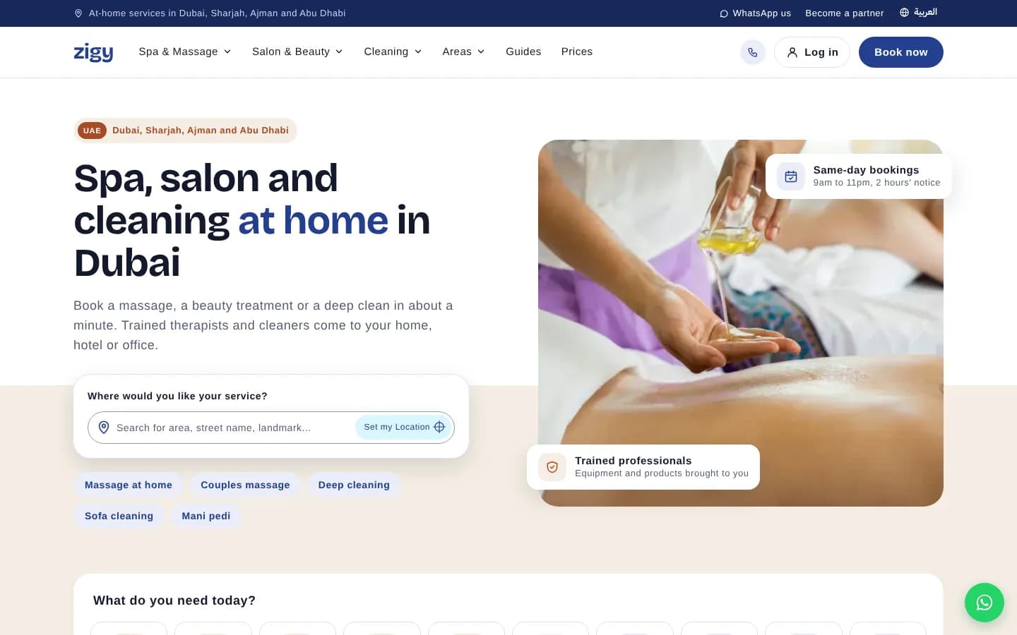 Zigy - Home services · Dubai